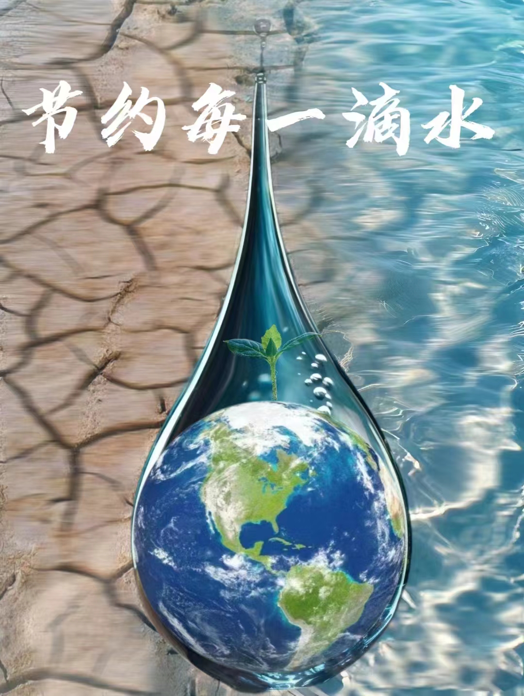 我院成功举办"春风执笔,入画水韵"节水宣传海报设计大赛